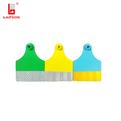 Reflective Cow Ear Tag Animal Reflective Tag For Livestock Cattle Sheep Goat