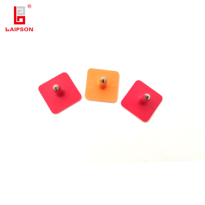 LAIPSON 32mm Small Pig Swine Sheep Cow Ear Tag With Flexible For Farm