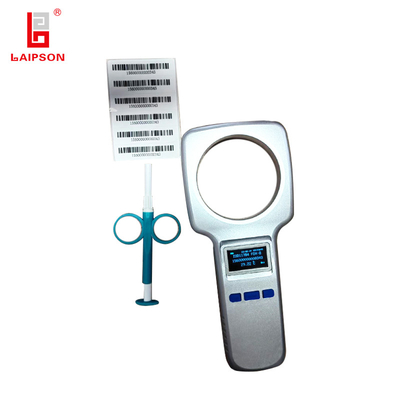 LF 134.2khz FDX-B Rfid Animal Ear Tag Reader Temperature Microchip Scanner
