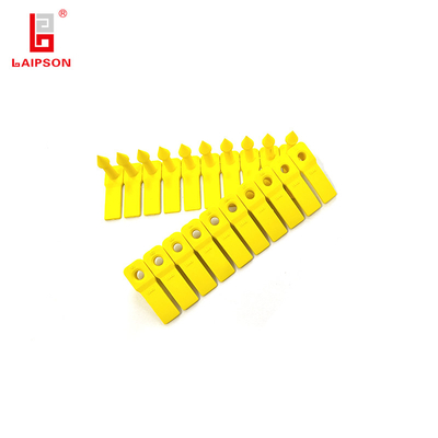 36.5mm Double Basf Tpu New Sheep Goat Identification Ear Tag For Sheep Goat Farm Tracking