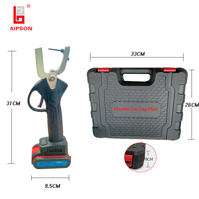 Veterinary Equipment Electric Livestock Ear Tag Install Tool Animal Cow Sheep Ear Tags Applicators For Livestock