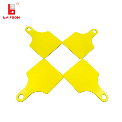 BASF TPU Medium Size Cattle Cow Goat Bull Neck Tag With Laser Printing Numbers For Livestock