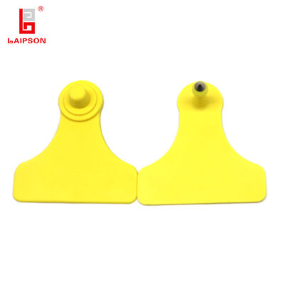 High Visibility Pig Ear Tags Laser Engraved with Custom Logos and Numbers For Farm