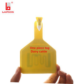 LAIPSON 113*75mm Yellow UHF Ear Tag ISO18000-6C ( EPC GEN2 )