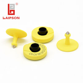 Livestock 134.2khz Pig Ear Tags Laser Printing For Smart Farm Management