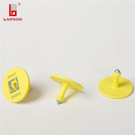 Small Passive Livestock Goat ID Tags , RFID Sheep Tags 860-960MHz Non Toxic