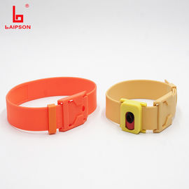 TPU Long Size Rfid Cow Neck Collar , Cow Neck Belt Custom Imprinting 750mm*30mm