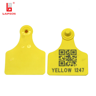 ISO9001 BASF TPU Cow Beef Cattle Ear Tags Different Colors For Cattle Sheep Farm